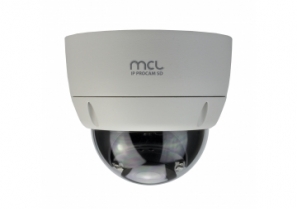 Caméra IP Dôme 5 MP zoom motorisé AF, PoE, Smart Détection - MCL