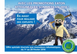 Promotion Onduleurs Eaton - Février 2016 - EATON