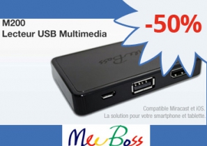50% de réduction sur boitier Chromecast MeeBos - Asialand
