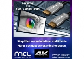 Fibres Optiques HDMI - MCL