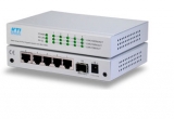 KGS-510F VER.C- Switch Gigabit Ethernet Web Smart 6-Port L2 avec 1 port SFP GbE