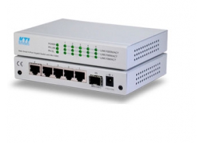 KGS-510F VER.C- Switch Gigabit Ethernet Web Smart 6-Port L2 avec 1 port SFP GbE - BNS France Distribution