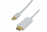 MC394-2M/W - Câble Mini DisplayPort mâle / HDMI mâle 4K2K - 2m Blanc