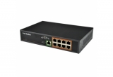 Switch Ethernet 1 + 8 ports POE 10/100 Mbps 802.3af