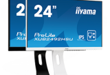 ProLite XUB2492HSU-B1/W1 - Un écran 24 pouces avec une dalle IPS ultra plate et pied réglable en hauteur