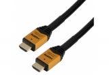 Câble HDMI amplifié haute vitesse 3D avec Ethernet mâle / mâle