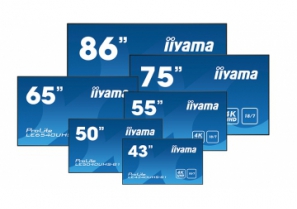 ProLite 4K Affichage dynamic - disponible en pouces 43,50,55,65,75,86 et 98 - IIYAMA INTERNATIONAL