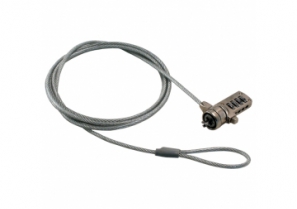 Antivol type câble à encoche système à code 4 DIGITS - 1,80m - MCL