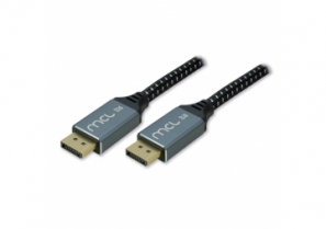 Câble vidéo DisplayPort tressé 8K/1.4 mâle / mâle - 2m - MCL