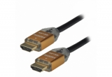 Câble HDMI haute vitesse + LED 3D 4K Ethernet mâle / mâle