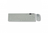 Kit clavier / souris sans fil - Blanc