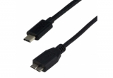 Cordon USB 3.1 type C mâle / USB 3.0 Micro B mâle