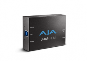 U-TAP- Utilisation de caméras professionnelles comme webcam - Entrées HDMI ou SDI via USB-3 sans driver - ComLine France