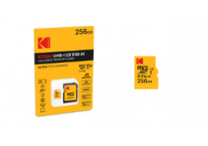 Kodak carte microSD HC/XC UHS-I U3 V3  - Dexxon Groupe